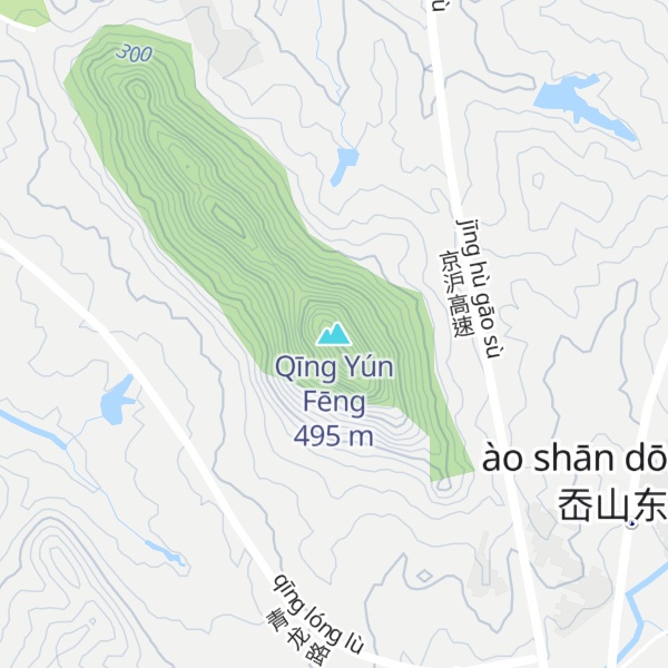 Map of Qīng Yún Fēng