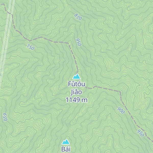 Map of Fǔtóu Jiǎo
