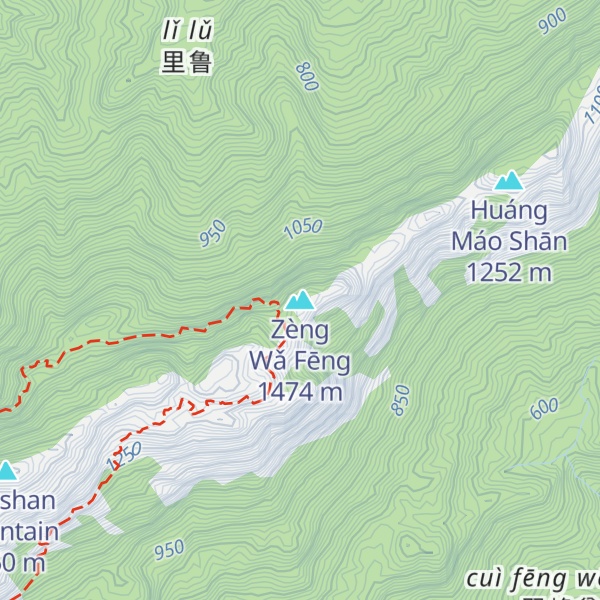 Map of Zèng Wǎ Fēng