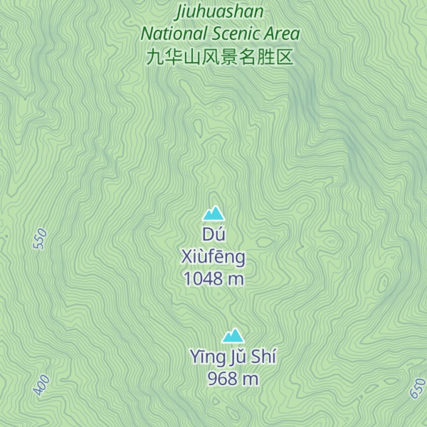 Map of Dú Xiùfēng