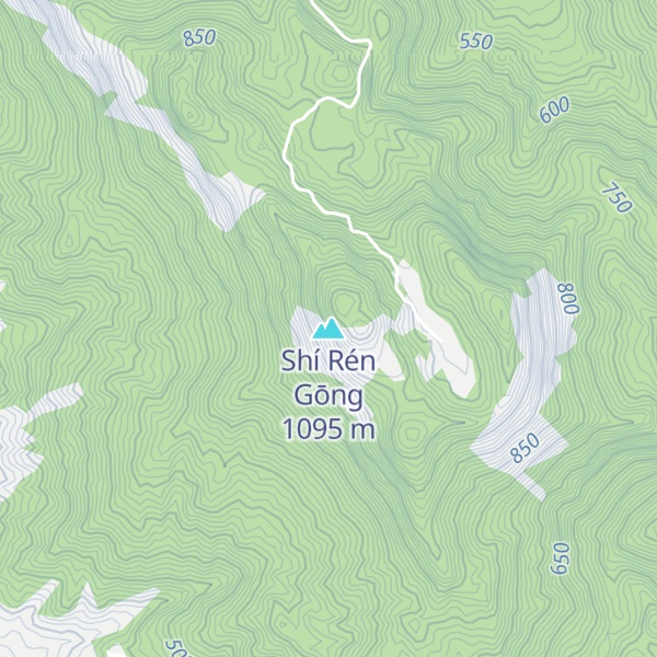 Map of Shí Rén Gōng