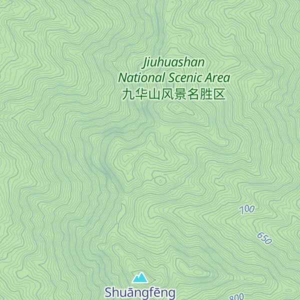 Map of Tiān Huá Fēng