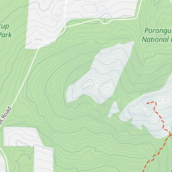 Map of Manyat Peak