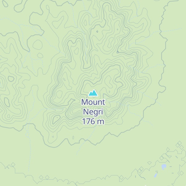Map of Mount Negri