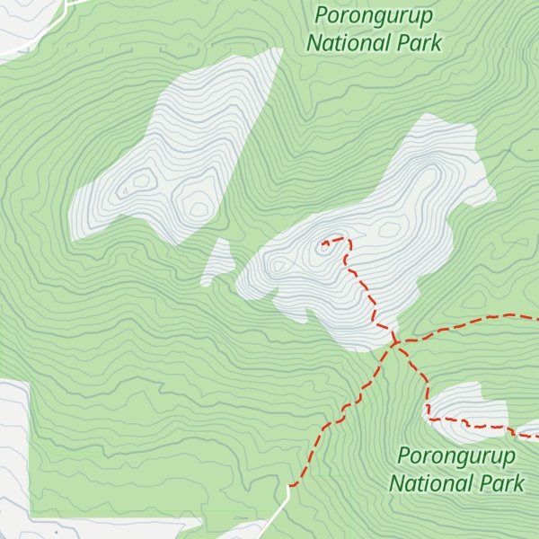 Map of Marmabup Rock