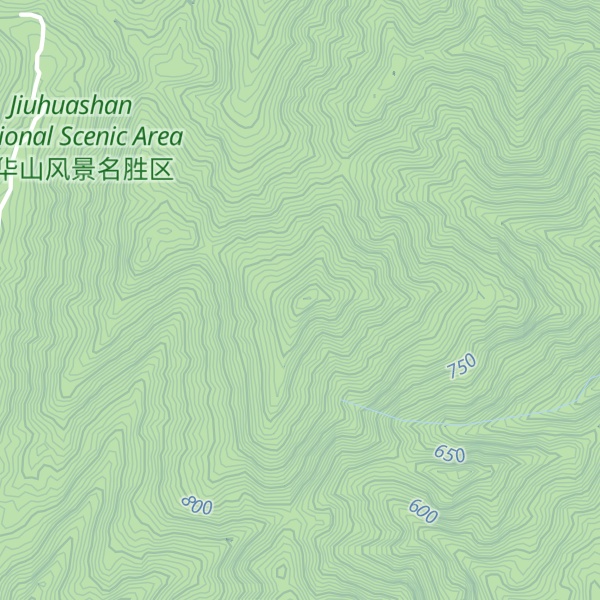 Map of Huǒyàn Shān