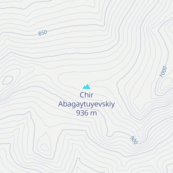 Map of Chir Abagaytuyevskiy