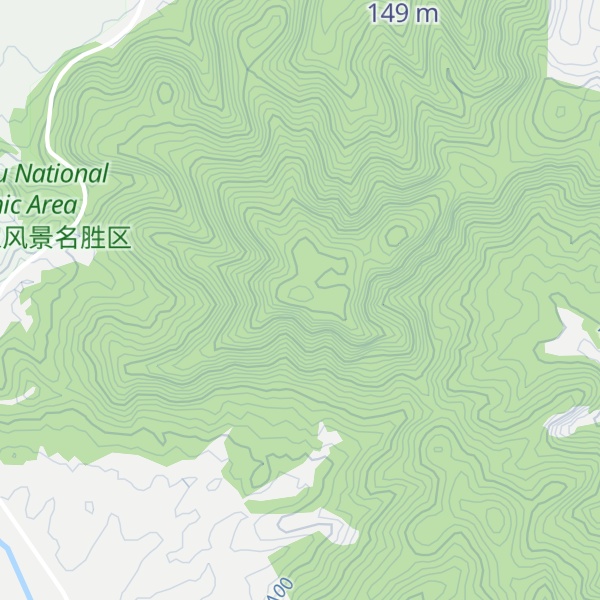 Map of Bái Mǔ Shān