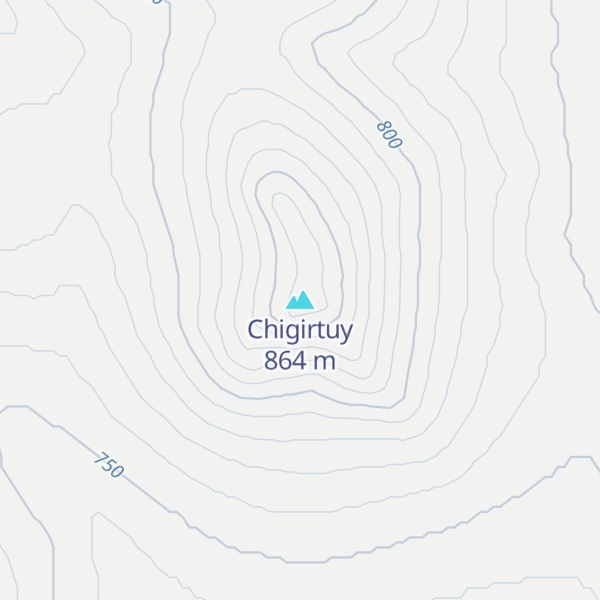 Map of Chigirtuy