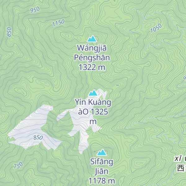 Map of Yín Kuàng àO