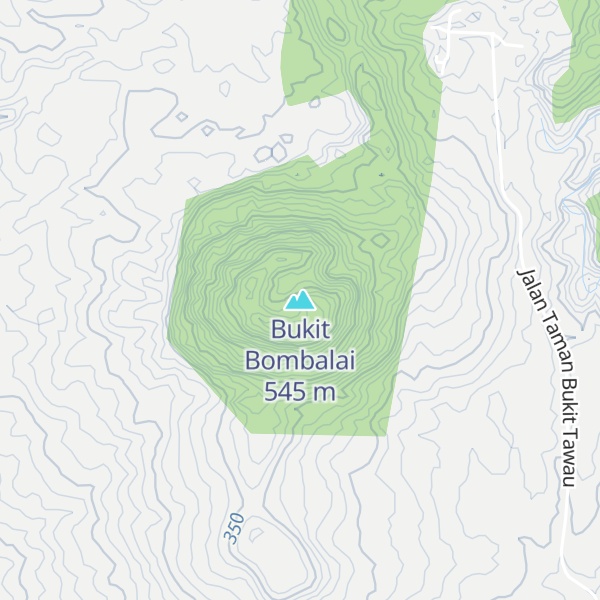 Map of Bukit Bombalai