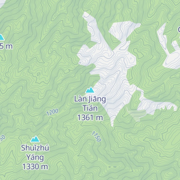 Map of Làn Jiāng Tián
