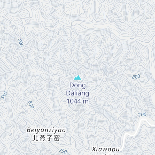 Map of Dōng Dàliáng