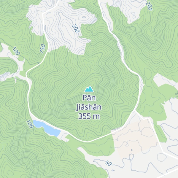 Map of Pān Jiāshān