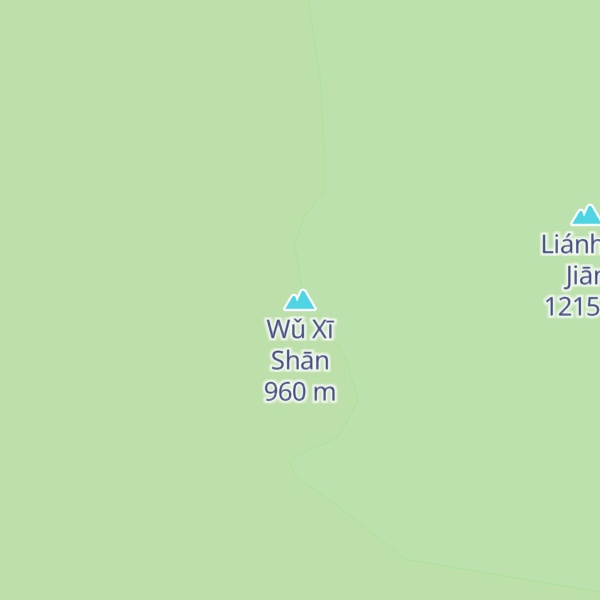 Map of Wǔ Xī Shān