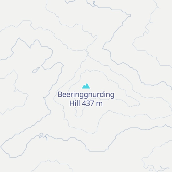 Map of Beeringgnurding Hill