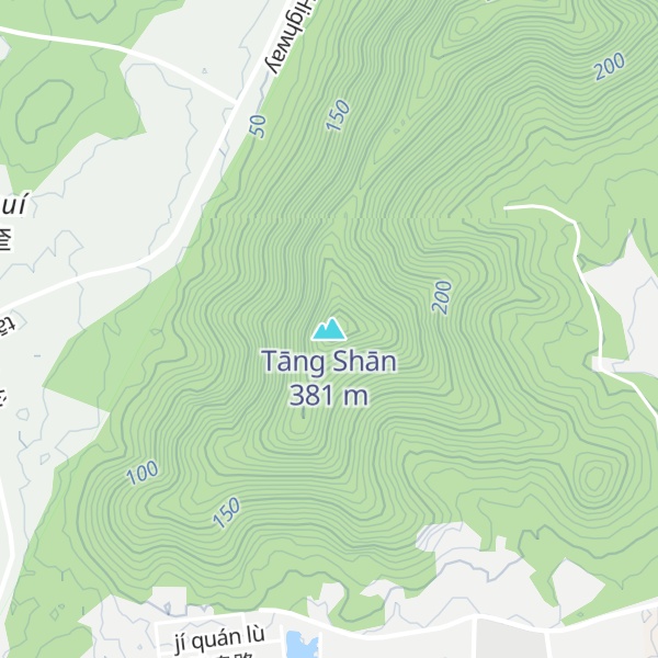 Map of Tāng Shān