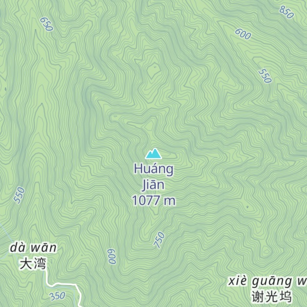 Map of Huáng Jiān