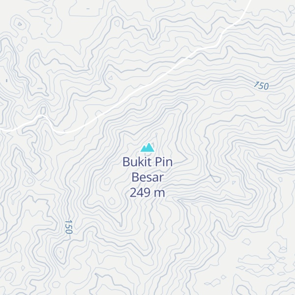 Map of Bukit Pin Besar