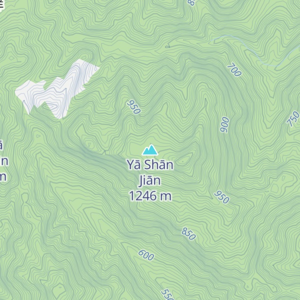 Map of Yā Shān Jiān