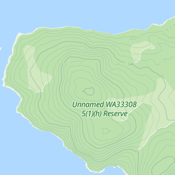 Map of Mount Martin