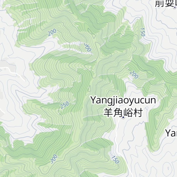 Map of Lǎohǔ Lǐng