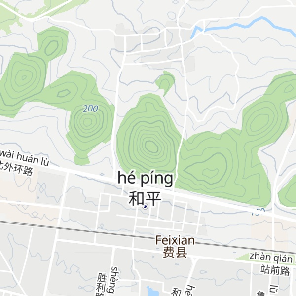 Map of Zhōng Luóshān