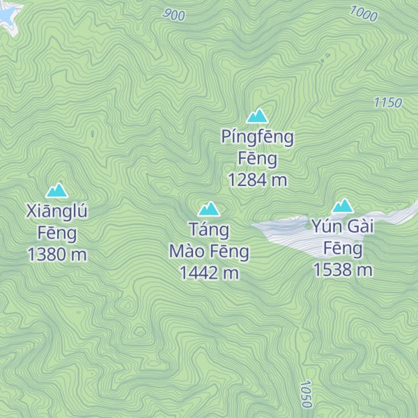 Map of Táng Mào Fēng