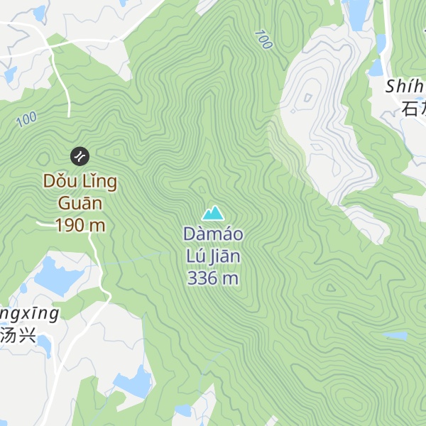 Map of Dàmáo Lú Jiān