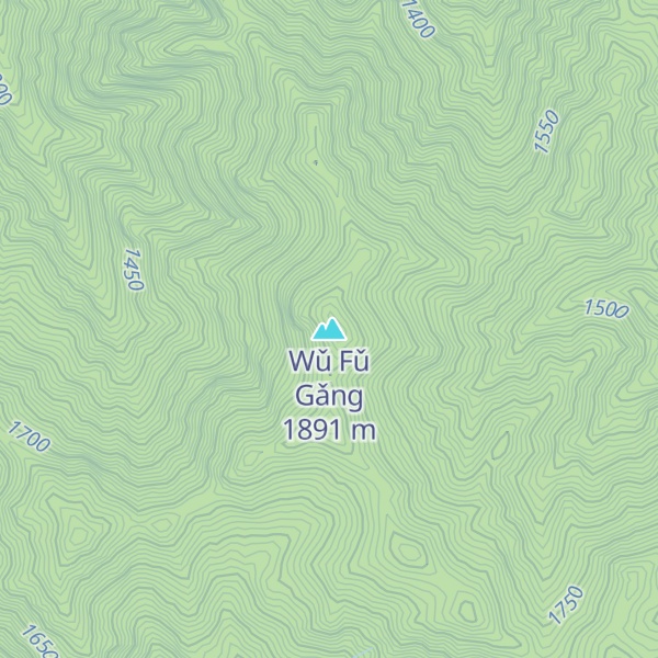 Map of Wǔ Fǔ Gǎng