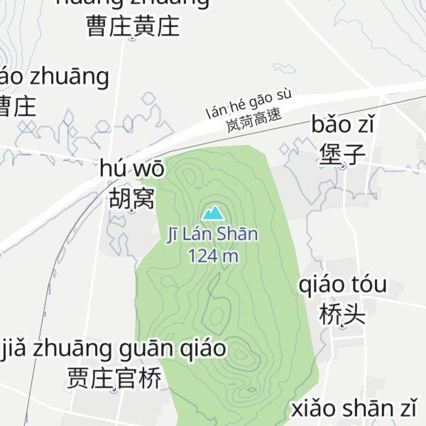 Map of Jī Lán Shān