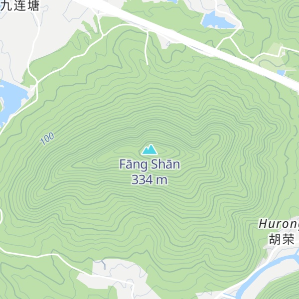 Map of Fāng Shān