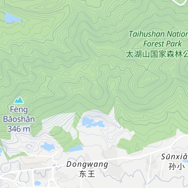Map of Jiǔ Jiānshān