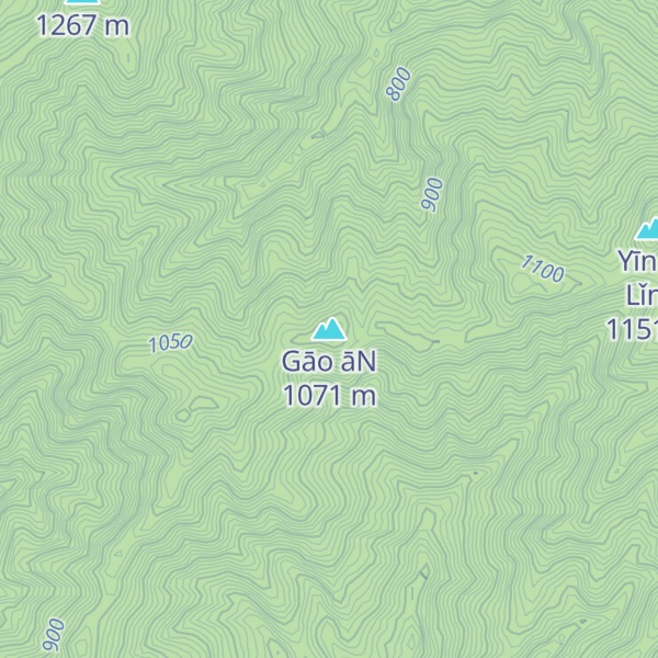 Map of Gāo āN