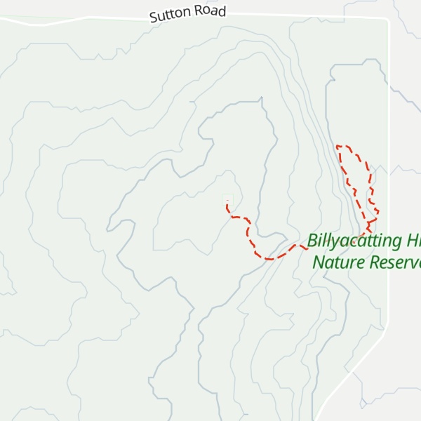 Map of Billyacatting Hill