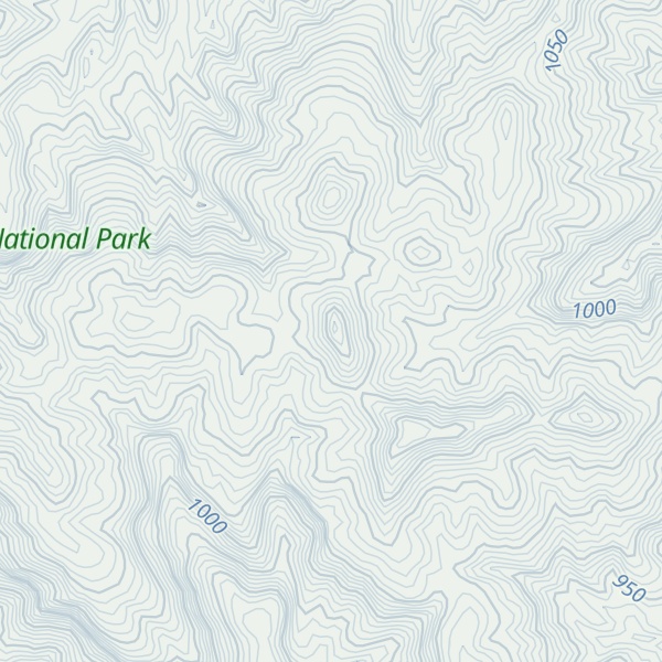 Map of Mount Frederick