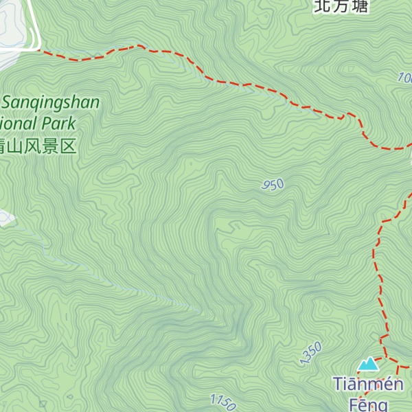 Map of Lǎozǐ Kàn Jīng Fēng