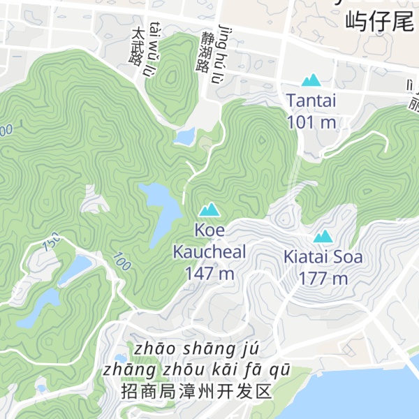 Map of Koe Kaucheal