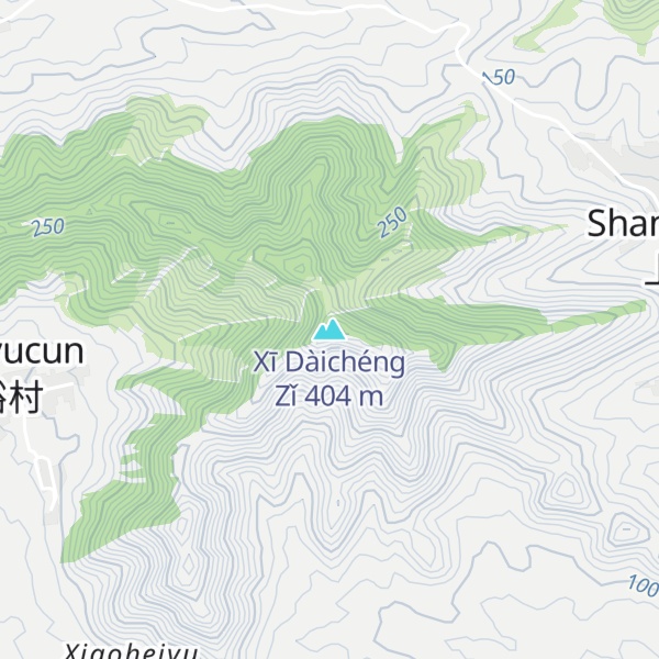 Map of Xī Dàichéng Zǐ