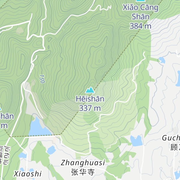 Map of Hēishān