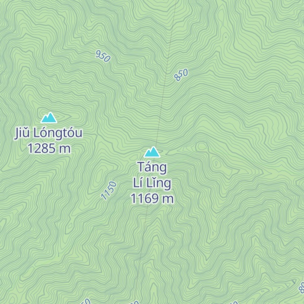 Map of Táng Lí Lǐng