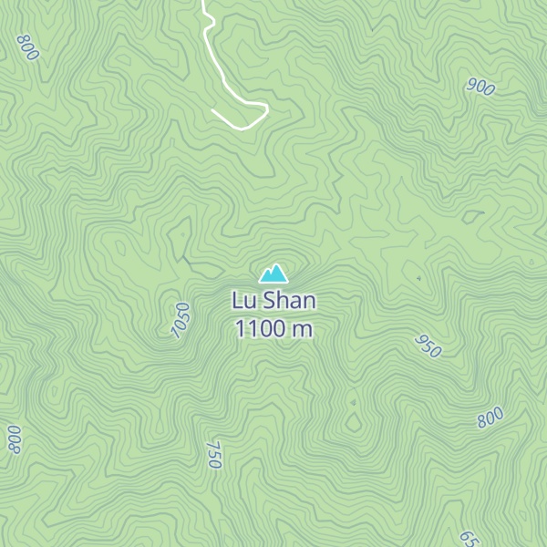 Map of Lu Shan