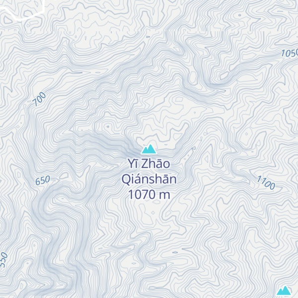 Map of Yī Zhāo Qiánshān