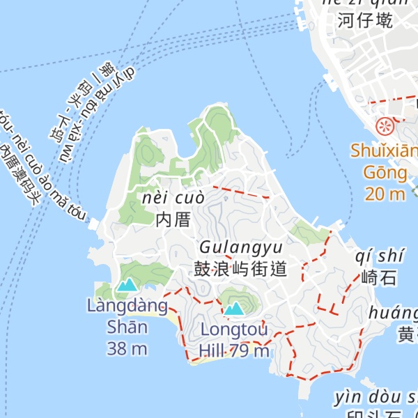Map of Bijia Hill