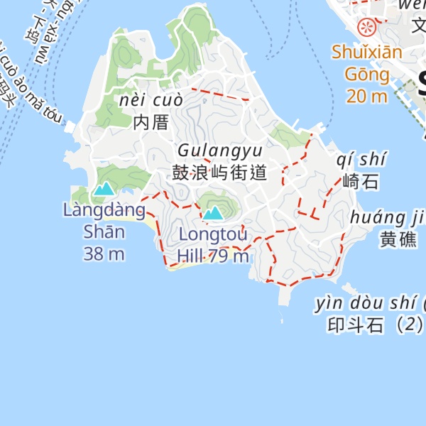 Map of Longtou Hill