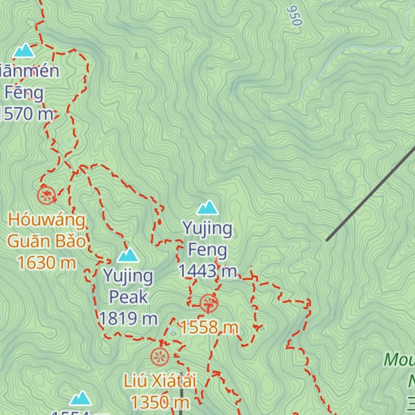 Map of Yujing Feng
