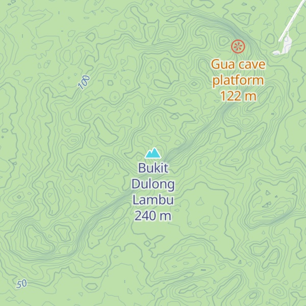 Map of Bukit Dulong Lambu