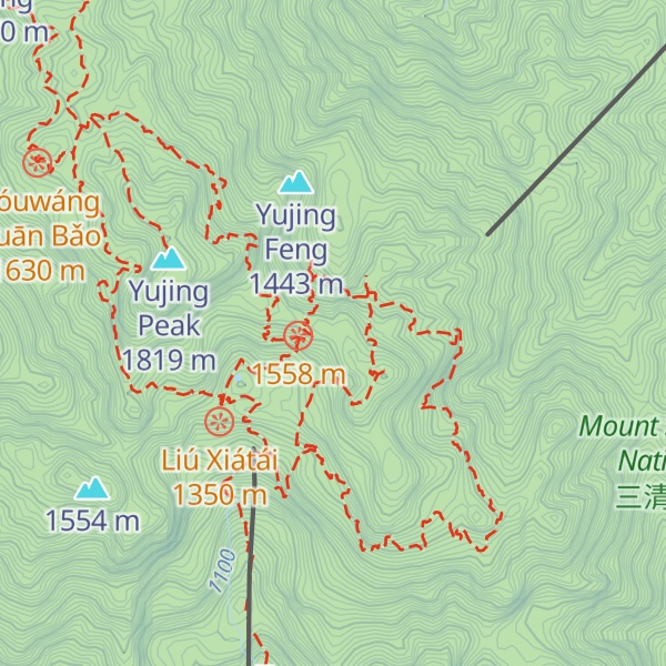 Map of Jùmǎng Chūshān