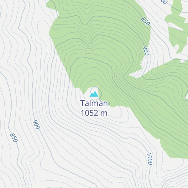 Map of Talman