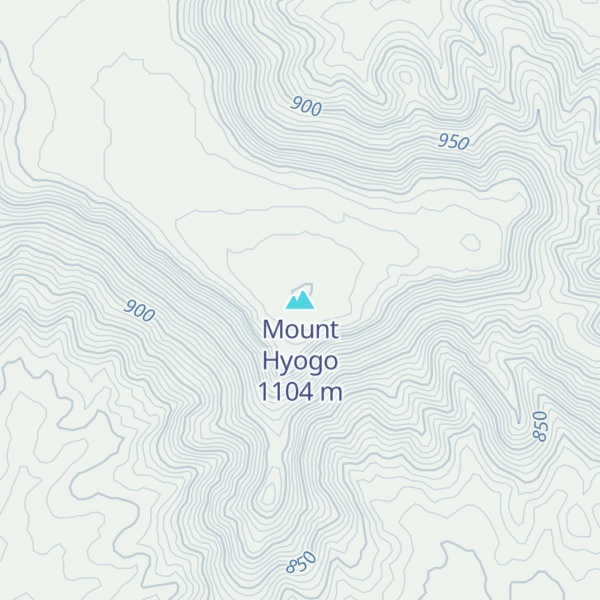 Map of Mount Hyogo